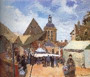 Camille Pissarro September s Pang map oise oil painting on canvas